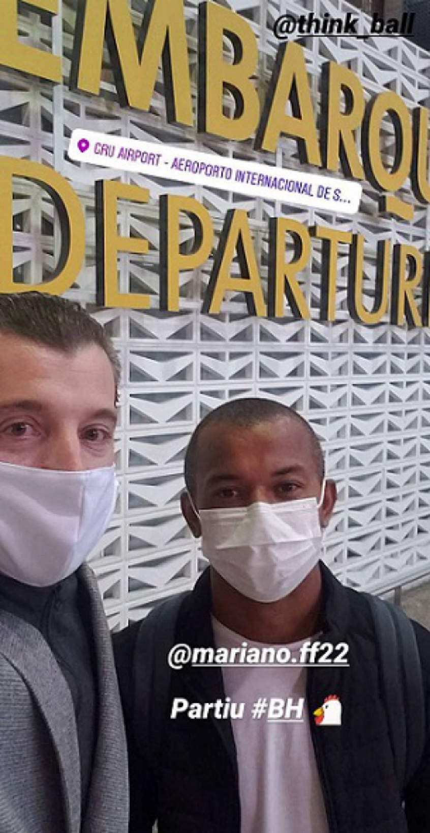 Mariano fechará contrato com o Galo até dezembro de 2022