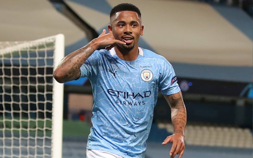 Gabriel Jesus pode ser envolvido na negociação para levar CR7 ao City -  Nick Potts/AFP