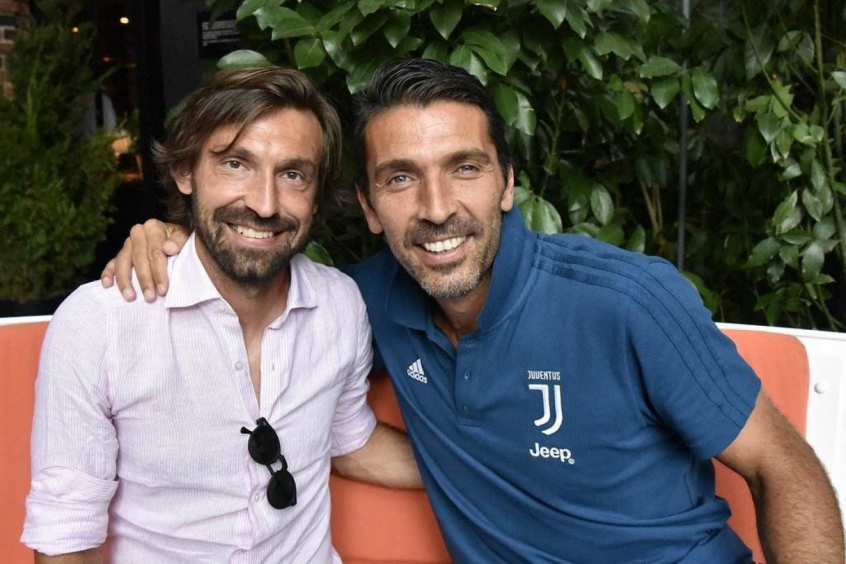 Pirlo e Buffon