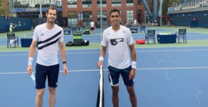 Thiago Monteiro e Andy Murray