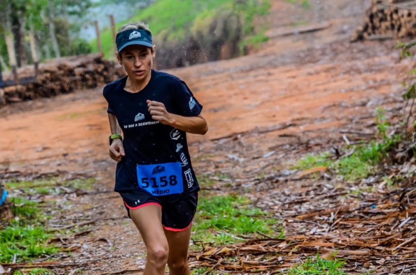 Mirlene Picin vence etapa da Copa Paulista de Corridas de Montanha em São José dos Campos. (Ney Evangelista/Divulgação)
