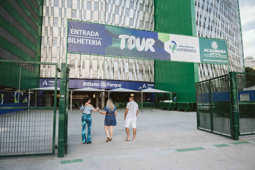 Tour do Allianz Parque volta nesta semana após sete meses LANCE!