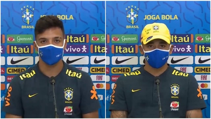 Gabriel Jesus e Gabriel Menino