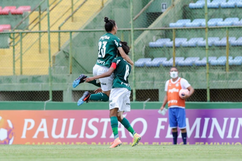 Com gols de Ottilia e Ary Borges, Palmeiras vence o Botafogo no Brasileirão Feminino