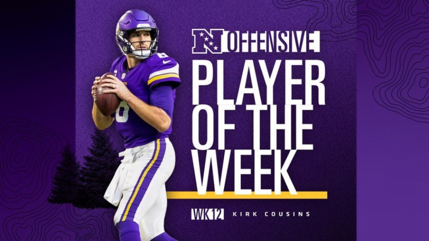 Tyreek Hill, Kirk Cousins e mais: veja os melhores da semana 12 eleitos pela NFL | LANCE!