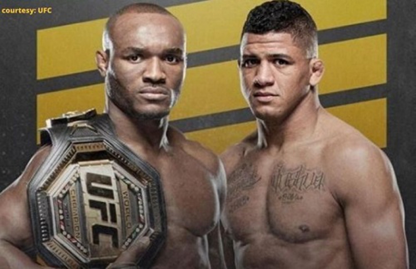 Usman e Durinho vão se enfrentar no UFC 258 (Foto Divulgação/UFC)