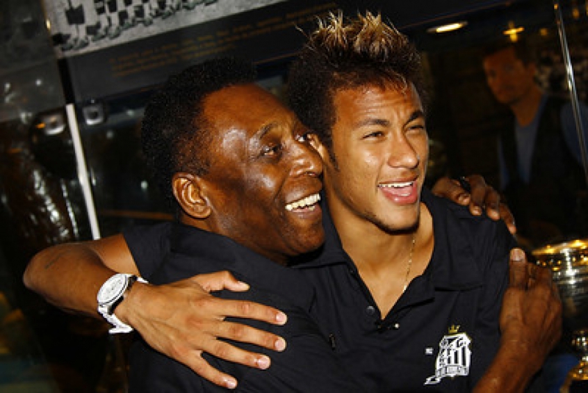 Pelé e Neymar