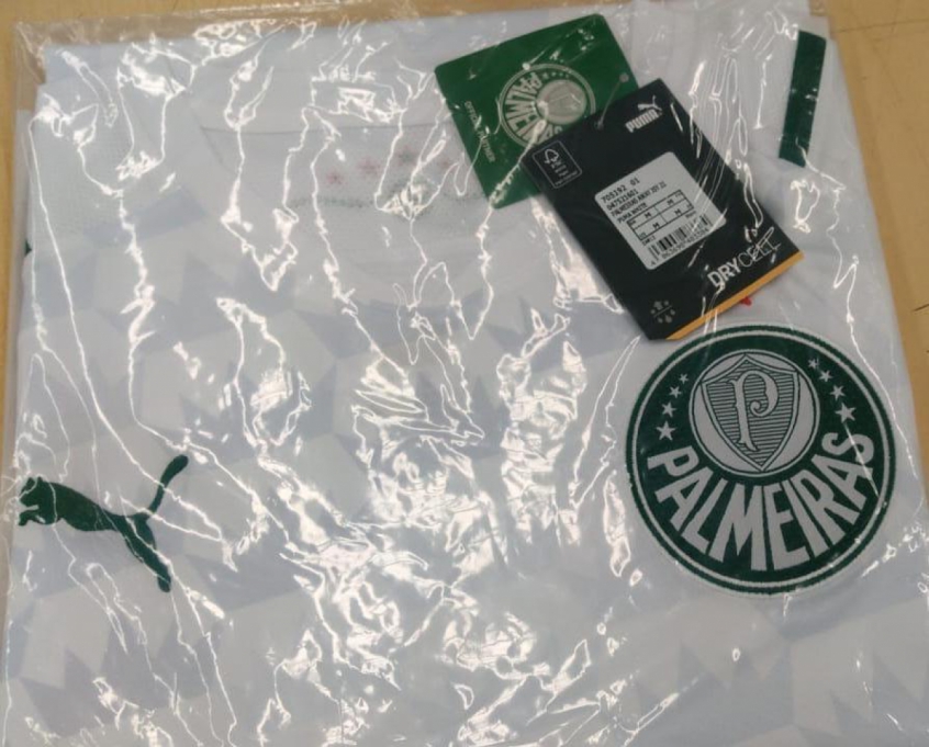 Camisa branca Palmeiras