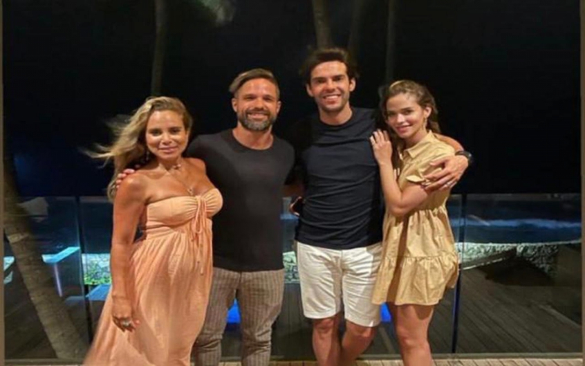 Diego e Kaká se encontram no Ceará e provocam Filipe Luís; lateral do Flamengo responde: Inveja