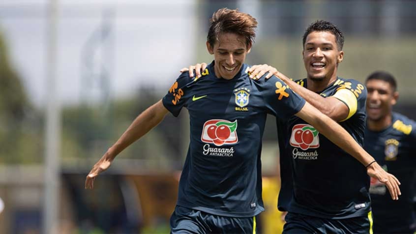 Jovens do Fla se destacam em goleada da Seleção Brasileira Sub-18