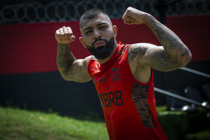 Gabigol - Treino Flamengo