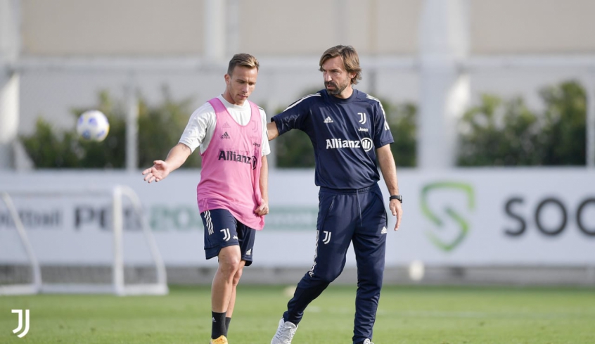 Arthur e Pirlo - Juventus