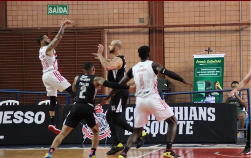 NBB: Corinthians é superado de virada pelo São Paulo em Brasília