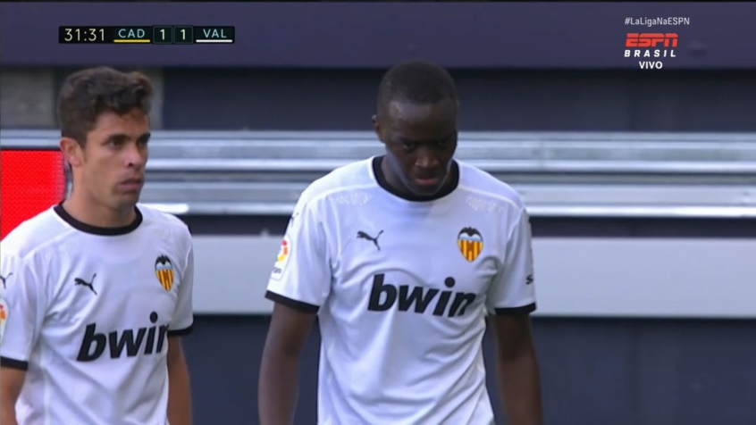 Cadiz x Valencia - Acusação de racismo de Mouctar Diakhaby a Juan Cala