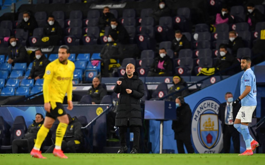Manchester City x Borussia Dortmund - Pep Guardiola
