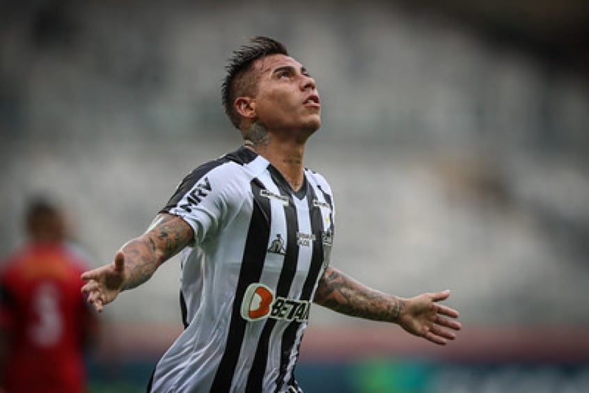 Vargas autor do gol que garantiu a vitória para o Atlético Mineiro