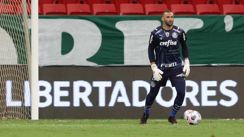 Segundo com mais vitórias pelo Palmeiras na Libertadores, Weverton busca ultrapassar marca de Marcos em 2021