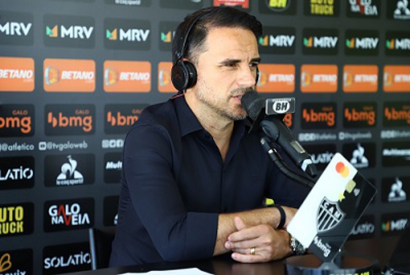 Rodrigo Caetano fala que o Galo precisa fazer caixa com a venda de atletas