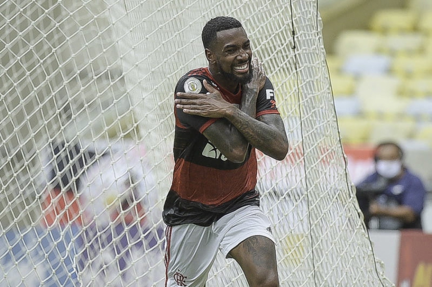Gerson - Flamengo x Santos