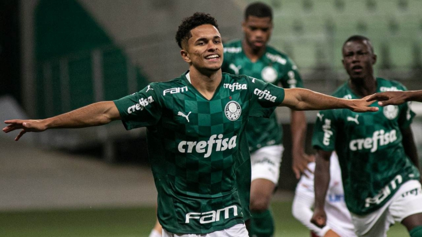 Com Gabriel Silva, Palmeiras goleia Náutico pela Copa do Brasil Sub-20 | LANCE!