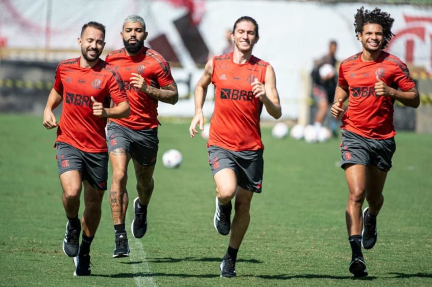 Flamengo se reapresenta para jogo na Libertadores