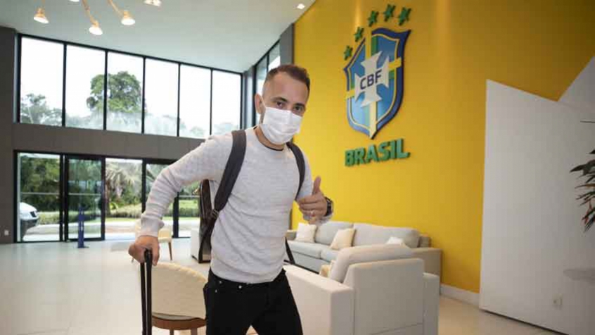 Rodrigo Caio, Everton Ribeiro e Gabigol, se apresentam à Seleção Brasileira: Momento único sempre