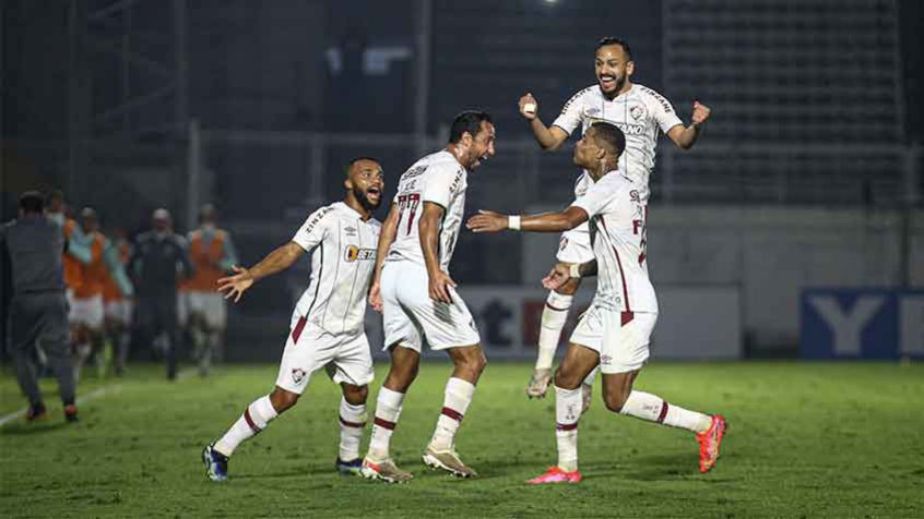 Redbull Bragantino x Fluminense - Comemoração Nenê