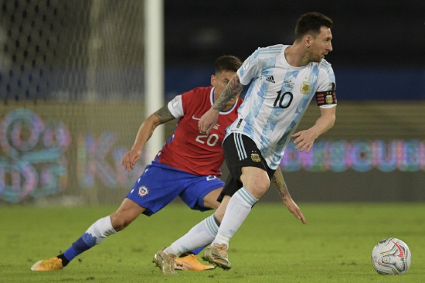 Argentina x Chile - Messi