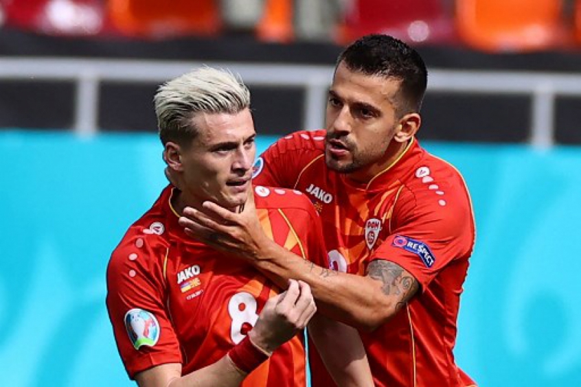 Alioski, da Macedônia do Norte, comenta