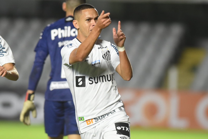 Marcos Guilherme - Santos x Athletico