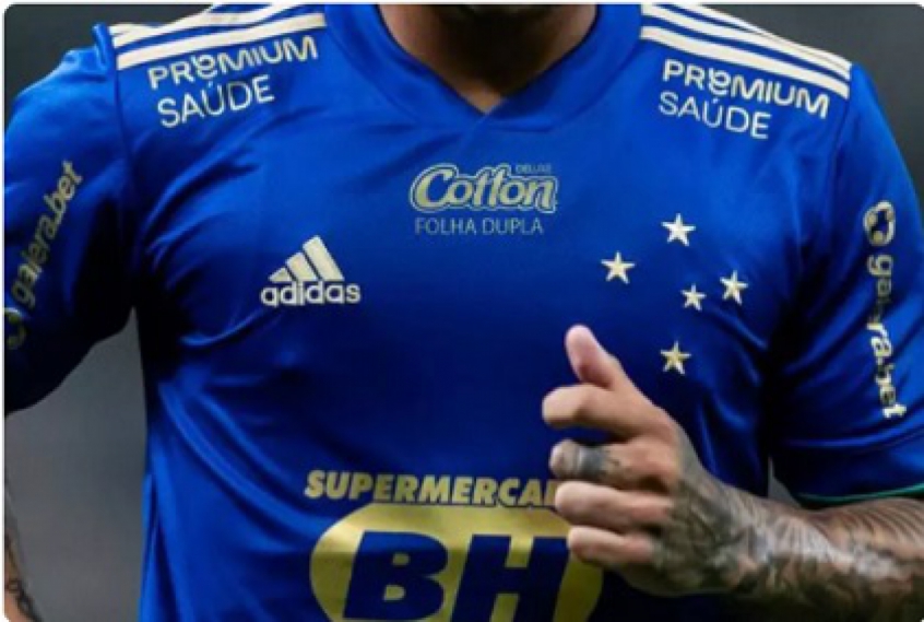uniforme novo do cruzeiro 2021