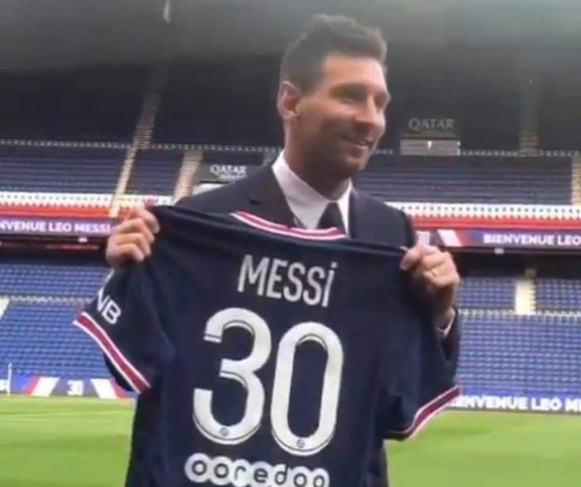 blusa messi psg