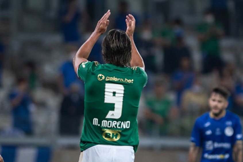 Marcelo Moreno marcou o gol de empate da Raposa e evitou nova derrota dentro do Mineirão