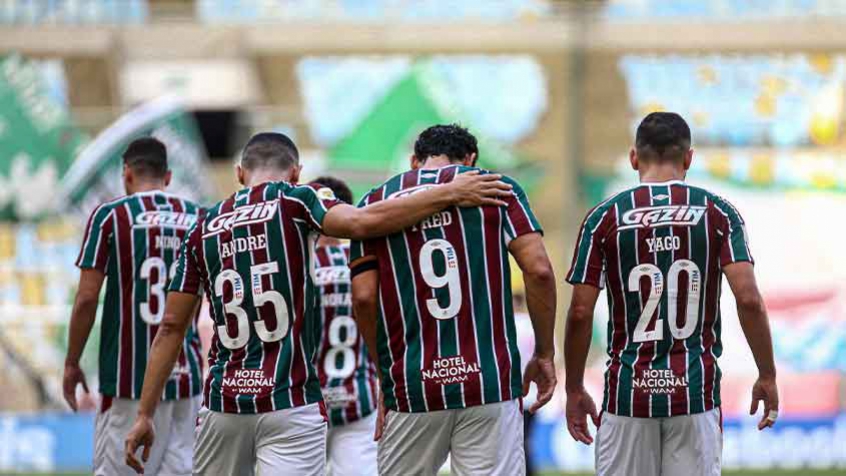 Fluminense x RB - Comemoração Flu
