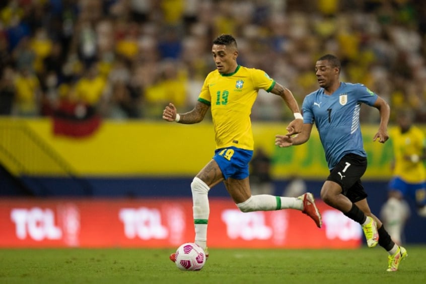 Brasil x Uruguai - Raphinha