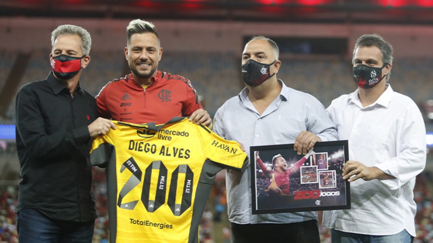 Diego Alves 200 Jogos