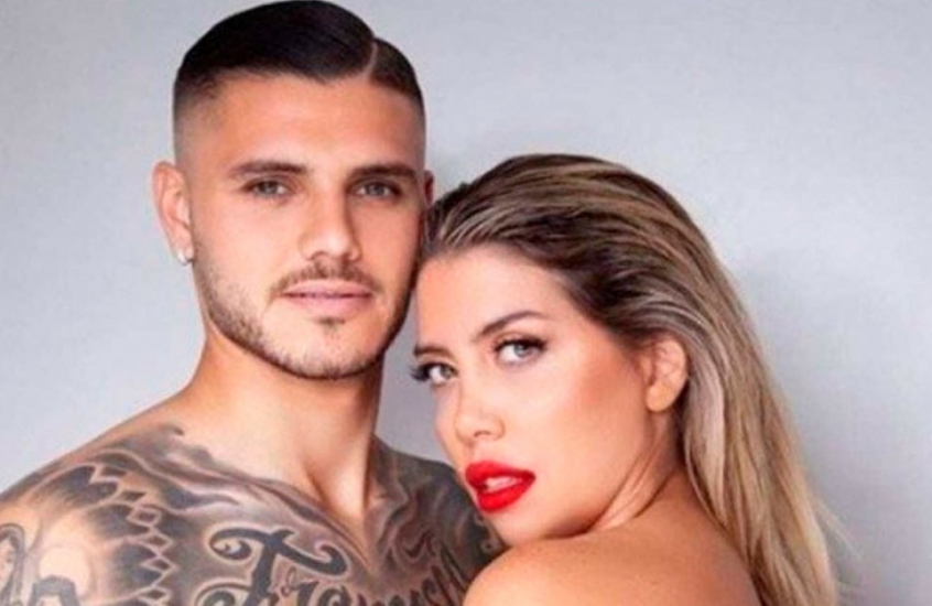 casal Mauro Icardi e Wanda Nara