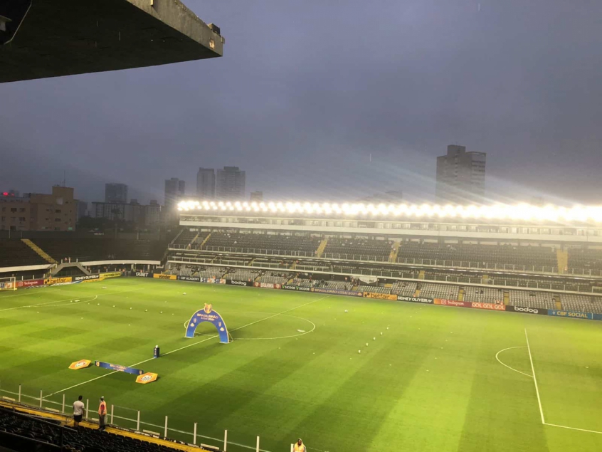 Vila Belmiro - Santos x Fluminense