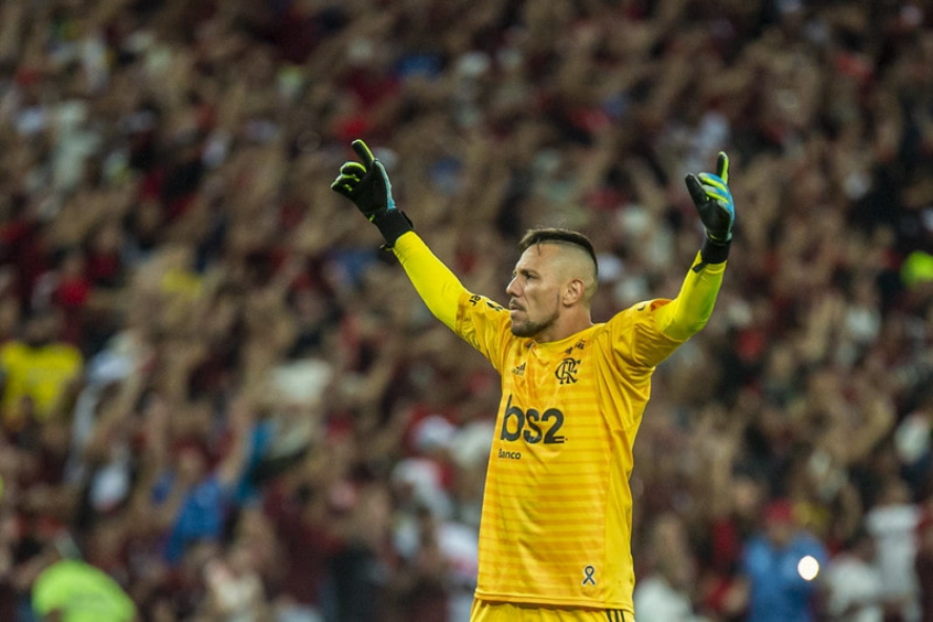 Diego Alves já foi herói do Flamengo na Libertadores