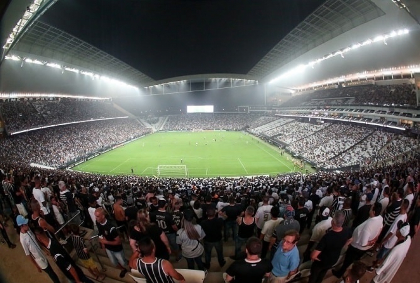 Corinthians chegará a 1 milhão de torcedores na Arena em 2022 contra o Internacional