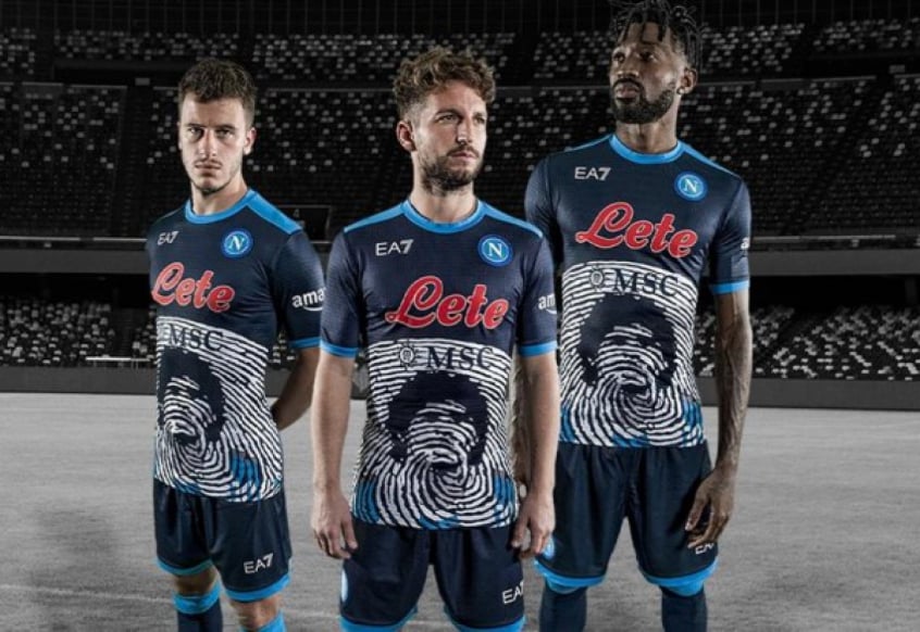 camisa 10 napoli