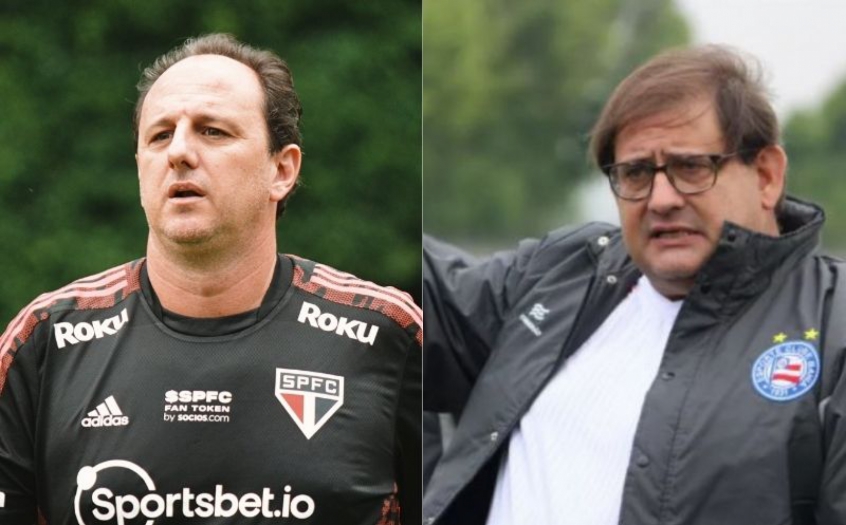 Rogério Ceni e Guto Ferreira foram rivais por Fortaleza e Ceará