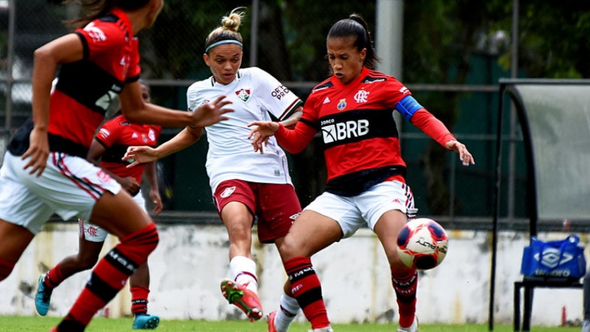 A vitÃÂÂ³ria foi por 1 a 0, no EstÃÂÂ¡dio da GÃÂÂ¡vea, com gol de Cida no primeiro tempo.  (Foto: Mailson Santana/Fluminense F.C)