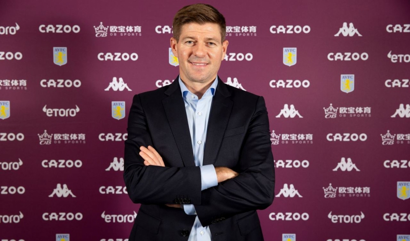 Steven Gerrard no Aston Villa