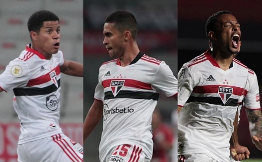 São Paulo tem três suspensos para enfrentar o Flamengo