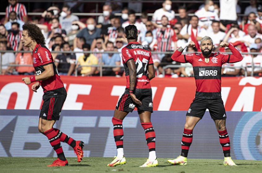 São Paulo x Flamengo - Gabigol