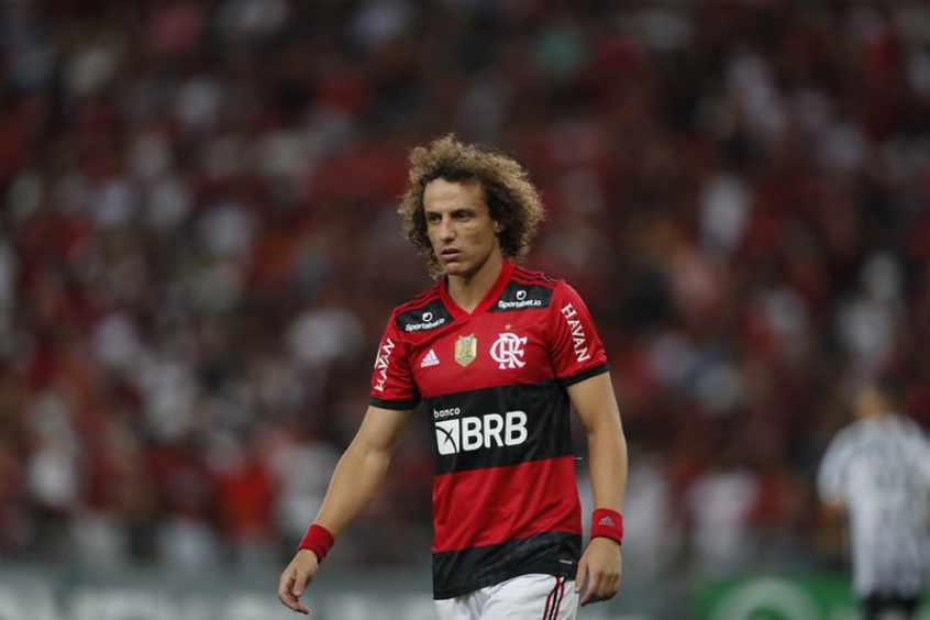 David Luiz - Flamengo x Santos