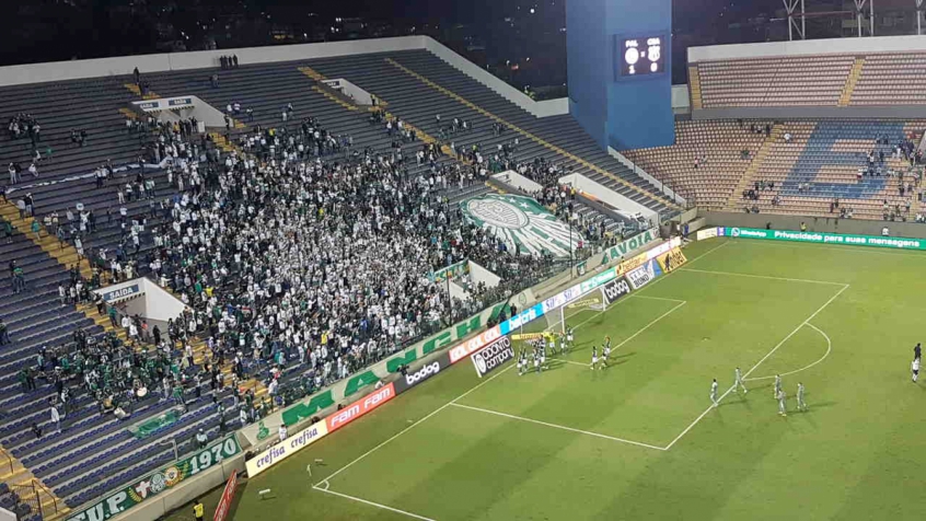 Veja como foi a despedida do Palmeiras no Brasileirão