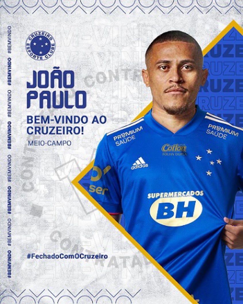 O tempo de contrato de João não foi confirmado, mas ele será mais um atleta da Raposa para a Série B do ano que vem