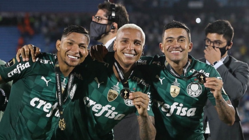 Rony, Deyverson e Dudu - Palmeiras